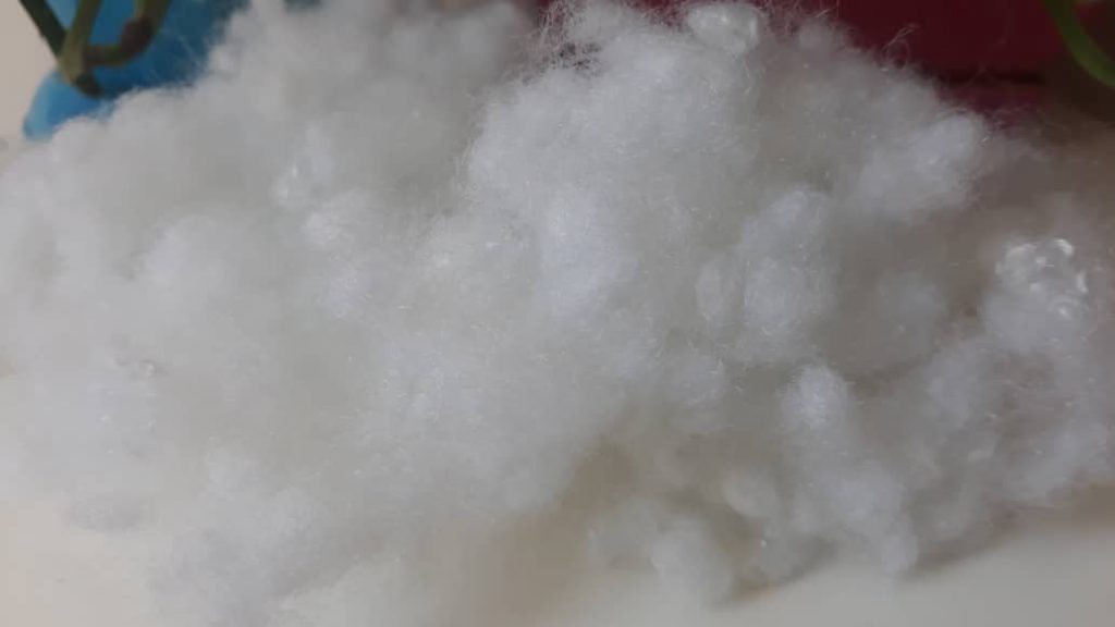 الیاف ساده و توپی برای کوسن: